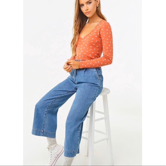 Floral Print long sleeve New with tags - Picture 2 of 8